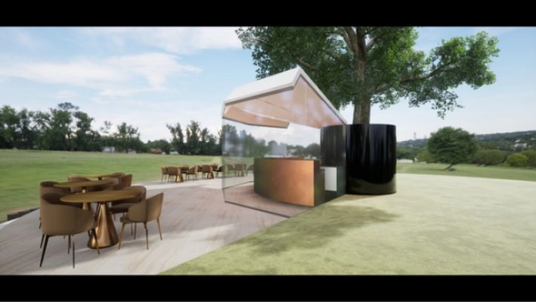 Landscape Design, Patios & Terraces, Retail, Hotels / Restaurants, Exterior, Public Access Buildings, Contemporary