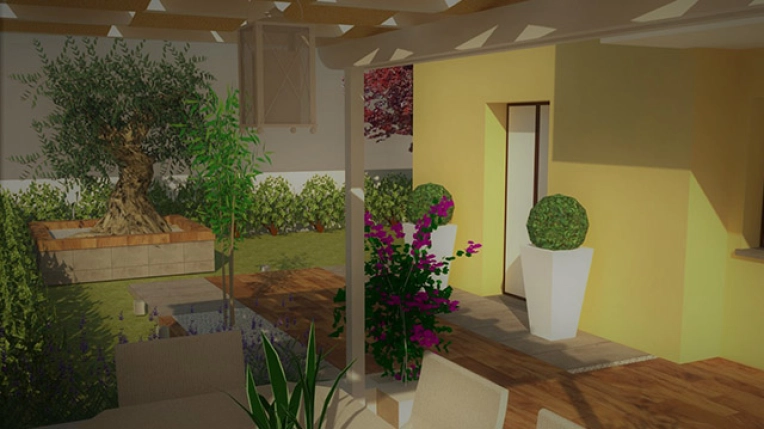 Landscape Design, Patios & Terraces, Single-Family Homes, Exterior