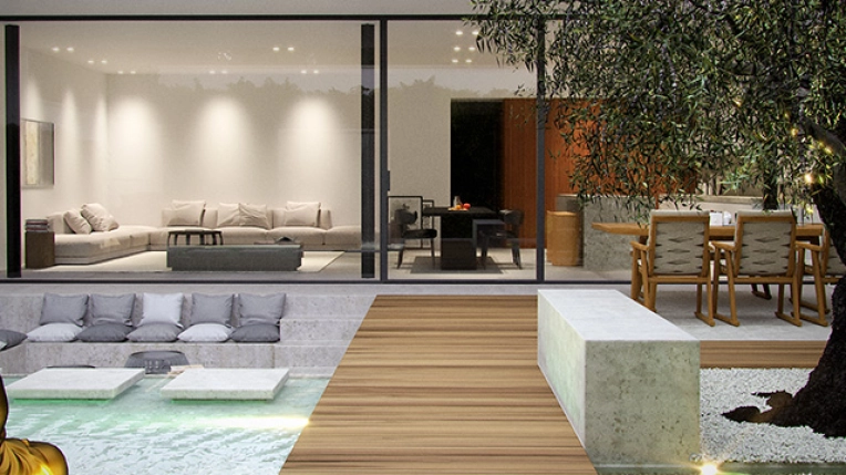 Landscape Design, Single-Family Homes, Exterior, Swimming Pools, New Build