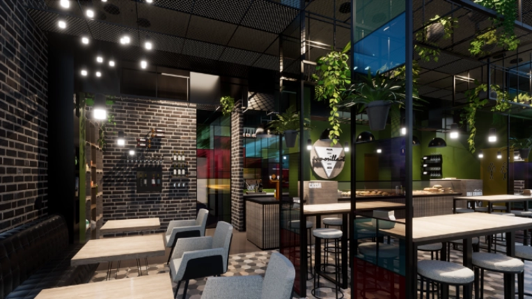 Retail, Hotels / Restaurants